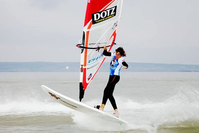 Dieter in the zone - PWA Surf World Cup (Podersdorf) 2011 ©  John Carter / PWA http://www.pwaworldtour.com